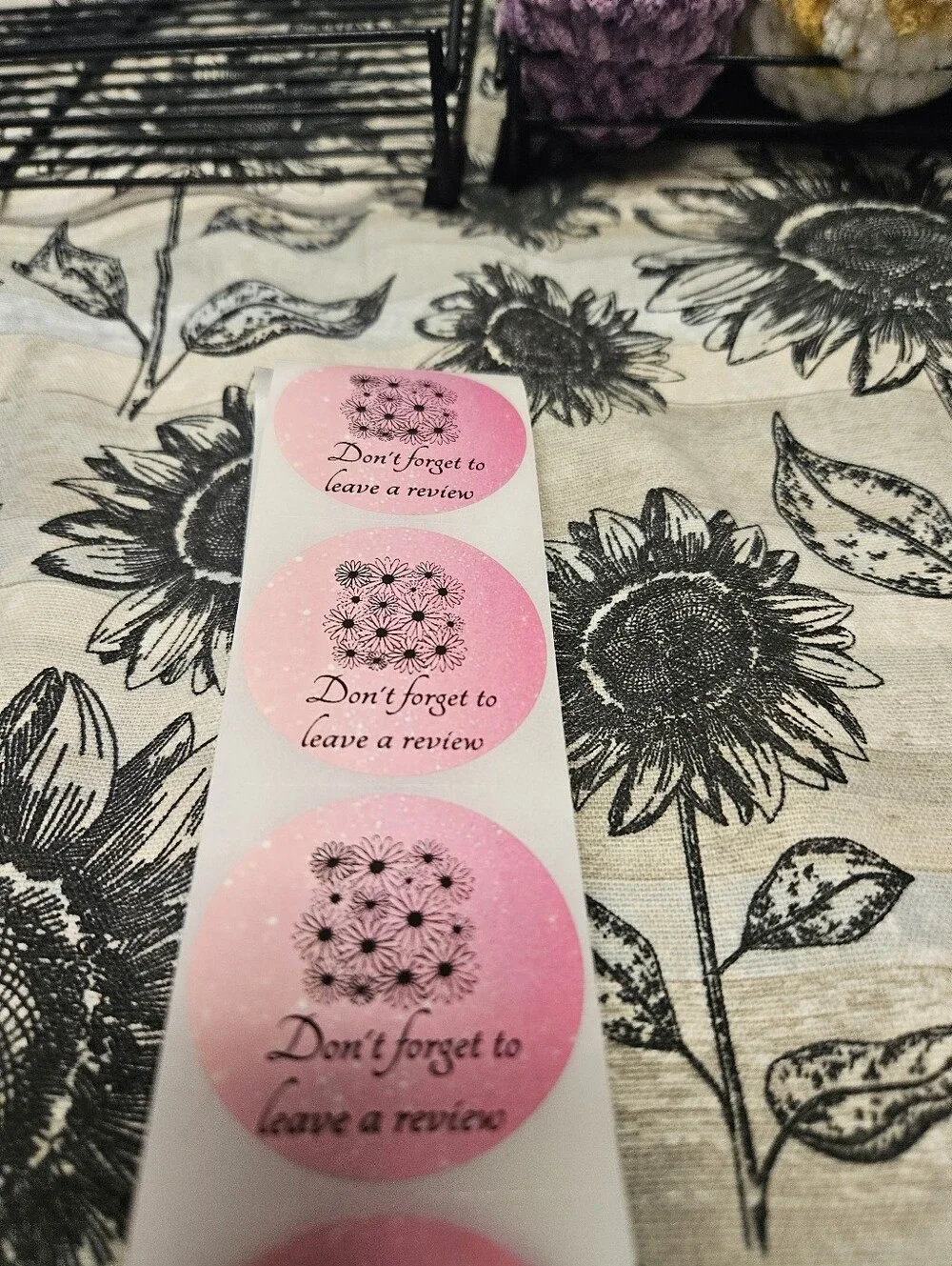 Hand Crafted Pink Floral 